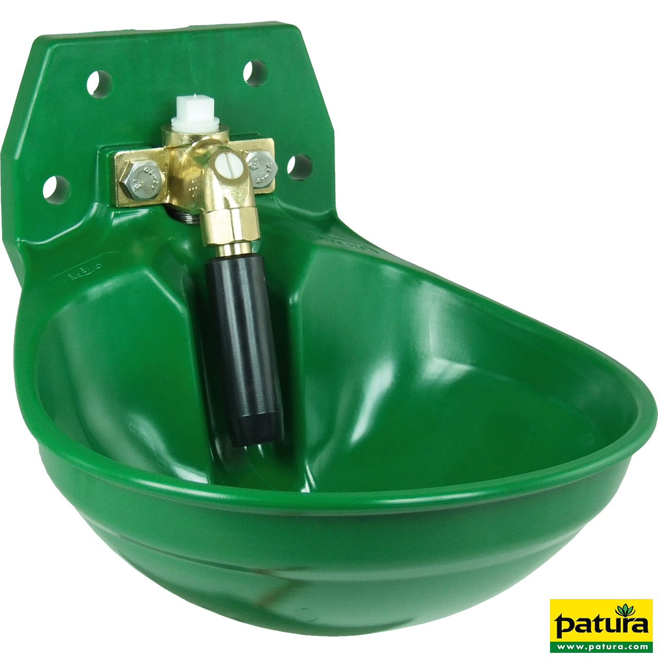 Rohrventil-Becken Mod. 12P-MS mit 3/4" Messingventil