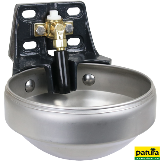 Edelstahl-Rohrventilbecken Mod. 1200 mit 3/4" Edelstahlventil
