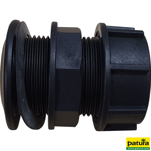 Ablaufgarnitur 1 1/4" für Edelstahltröge Suevia, Kunststoff, 32/41 mm