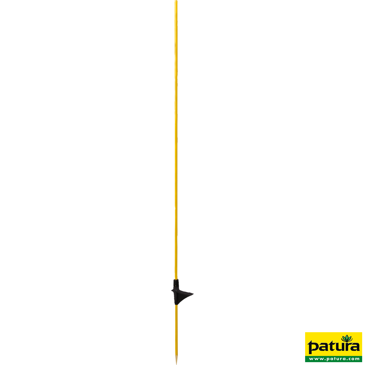 Glasfiberpfahl 1,15 m, mit Trittstufe d=10mm (10 Stück / Pack)