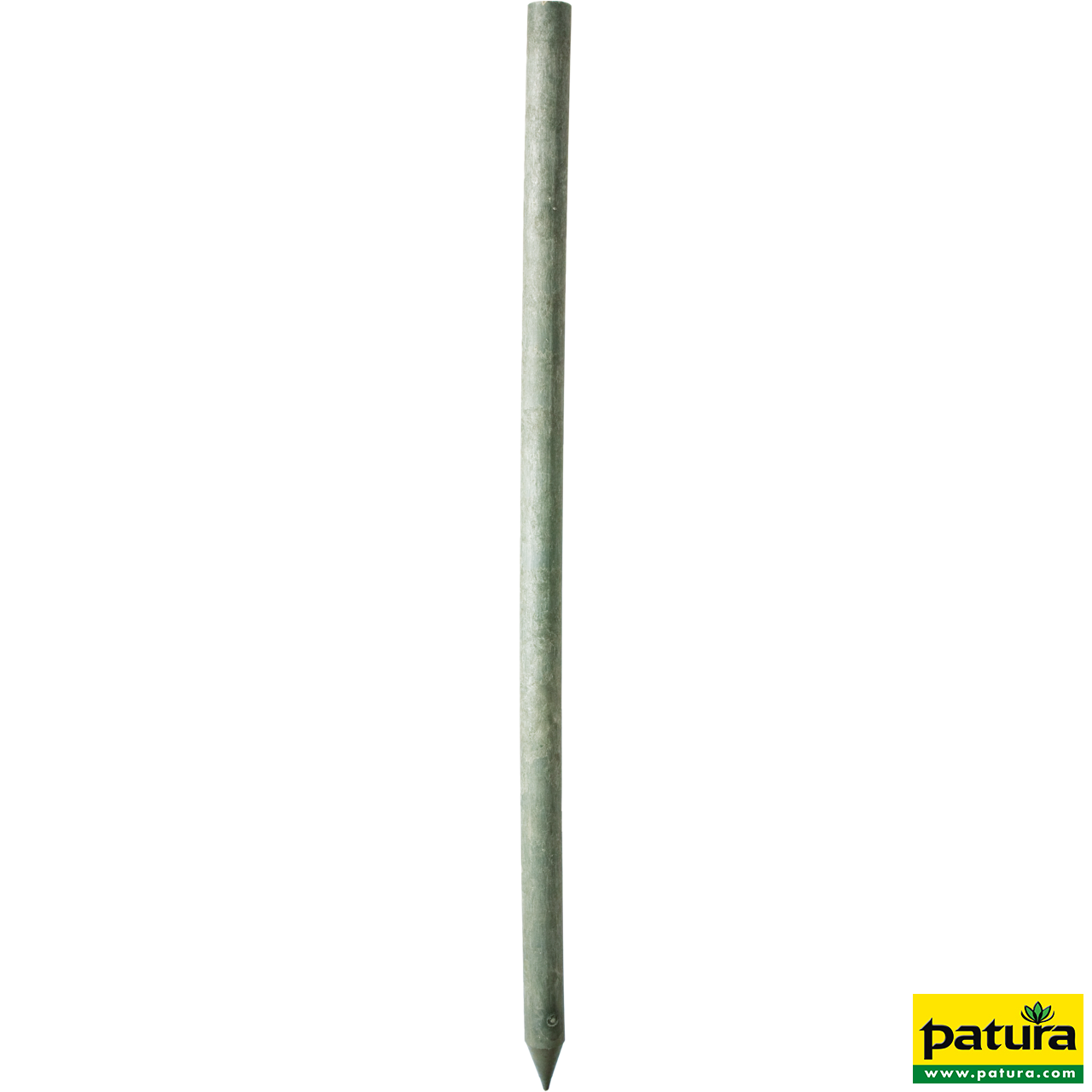 Recycling-Pfahl 200 cm lang, 8 cm stark, rund