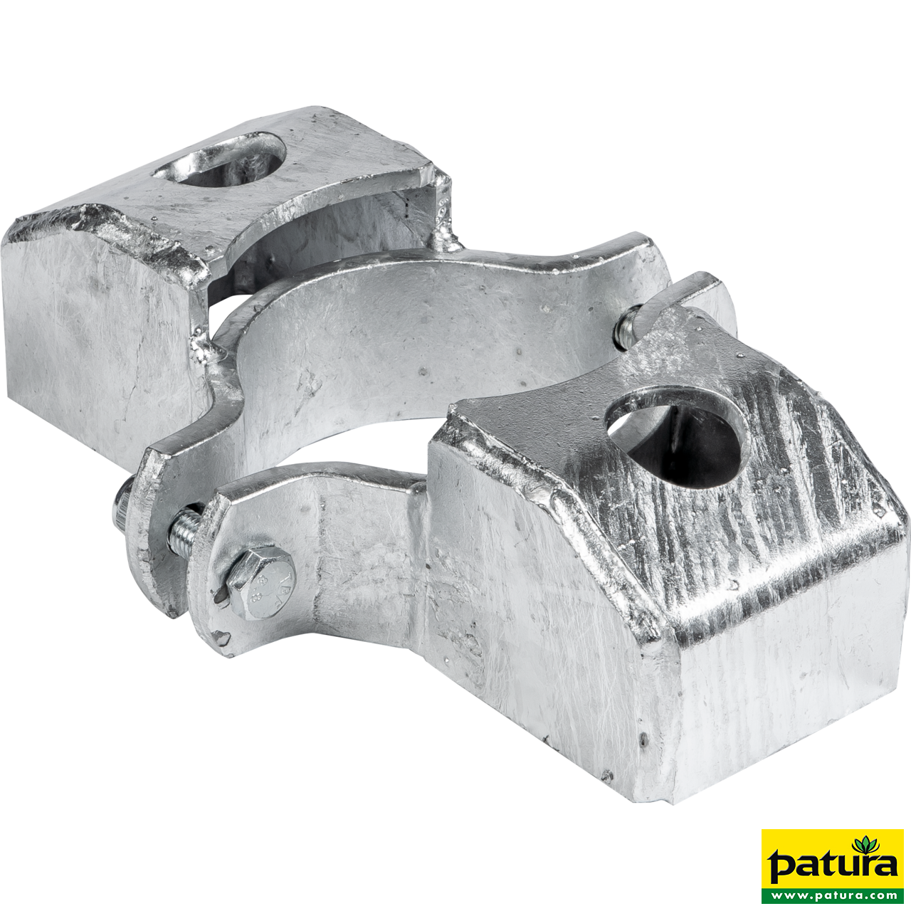 Schelle d=102 mm, mit 2 Riegelhalter TS parallel
