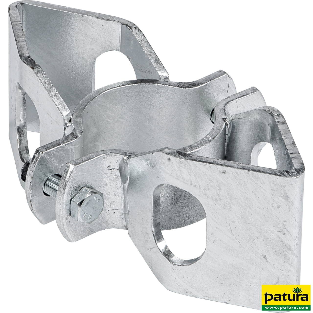 Schelle d= 76 mm, 2 Riegelhalter RS, parallel