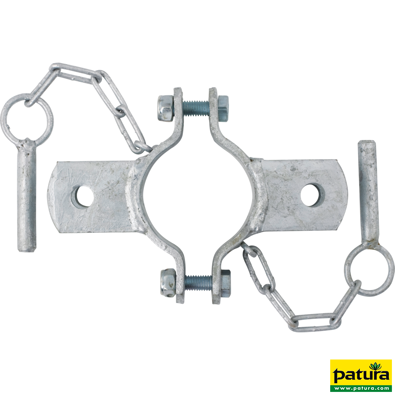 Schelle d= 76 mm, 2 Halter, vz