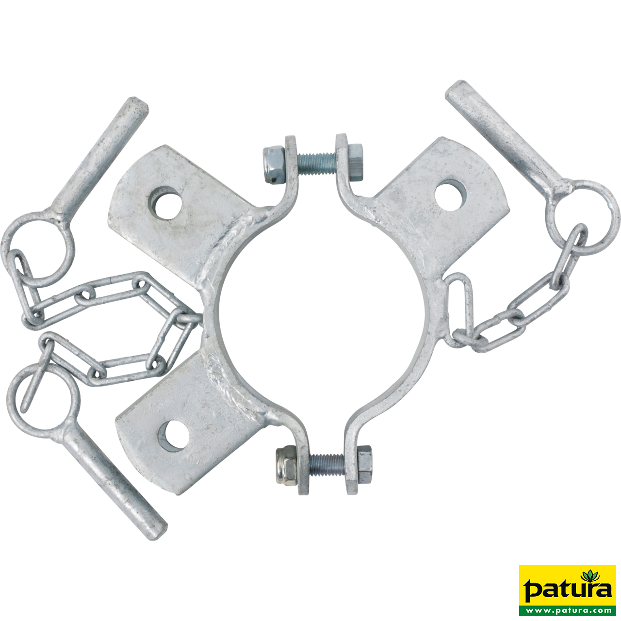 Schelle d=102 mm, 3 Halter, vz