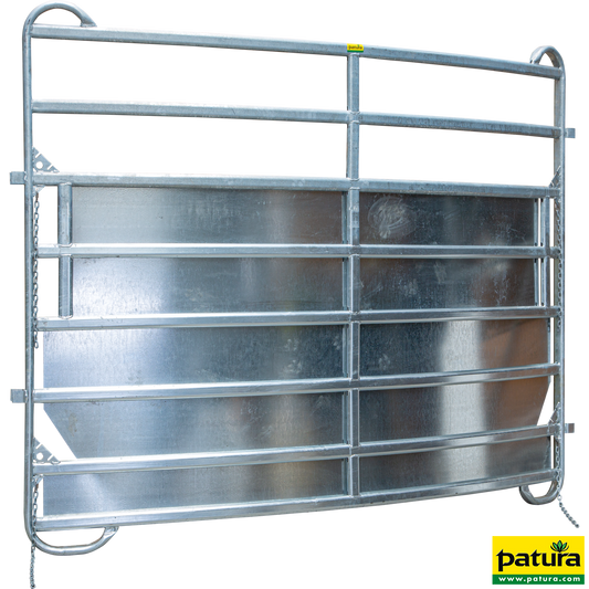 Kurvenpanel-8 Plus, 2,44m, Radius 3,00m vz, mit Blechverkleidung