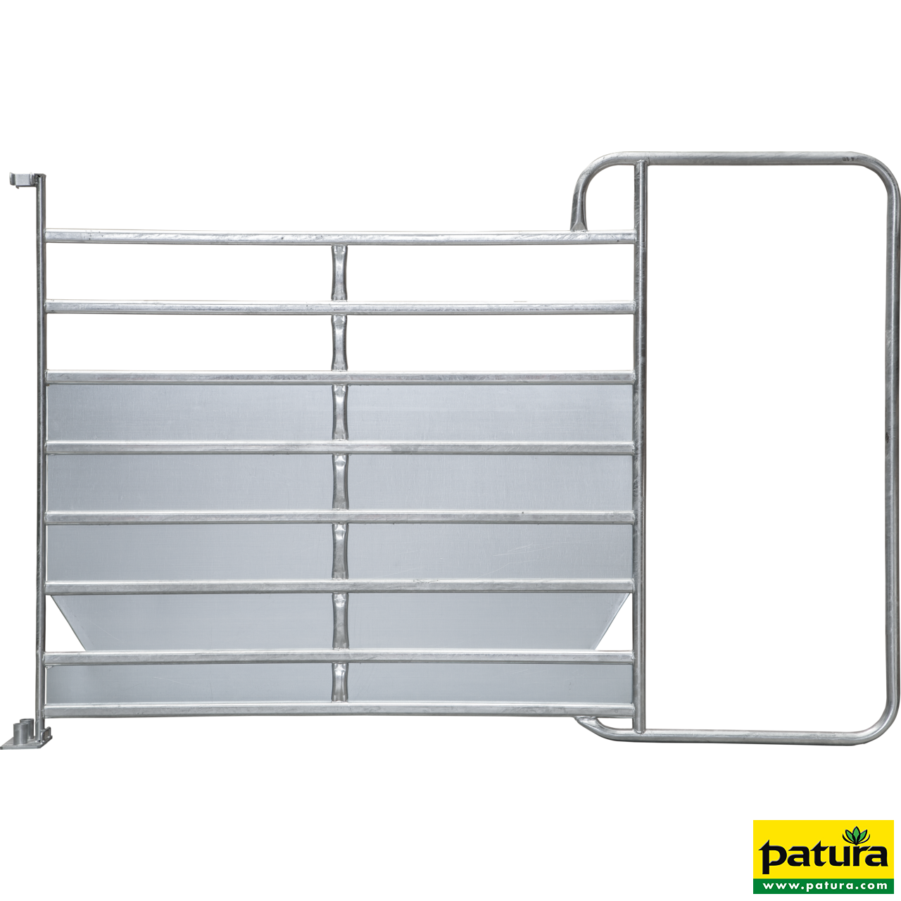 Panel-8 mit Rahmen Plus 3,05 m, H= 2,10 m, vz, Durchgangsbreite 70 cm