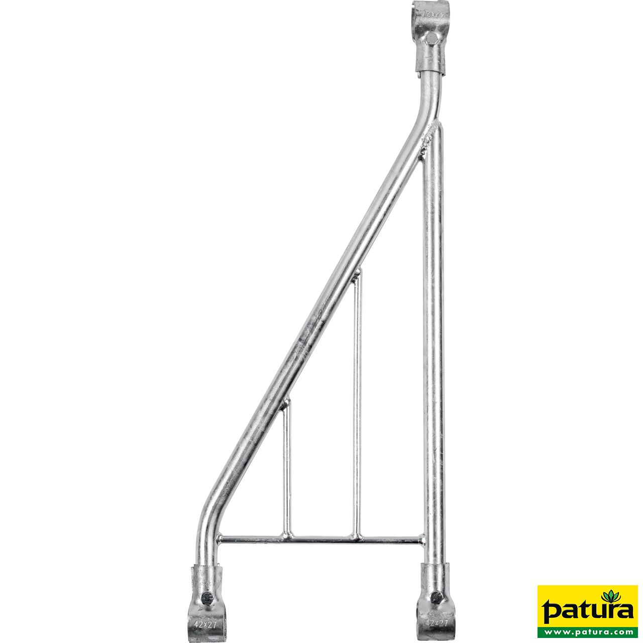 Anfangs- und Endstück Kälber-Schrägfressgitter modular