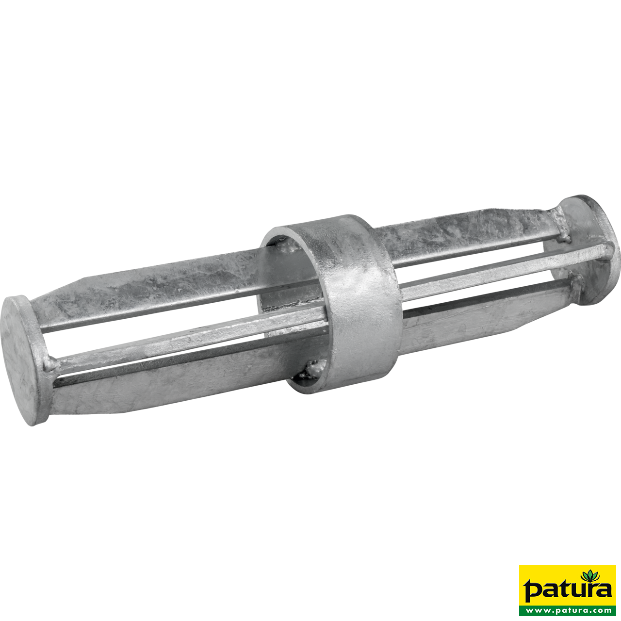 Rohrkupplung innen für Rohr 89 mm 3", l= 34 cm außen d= 80 mm