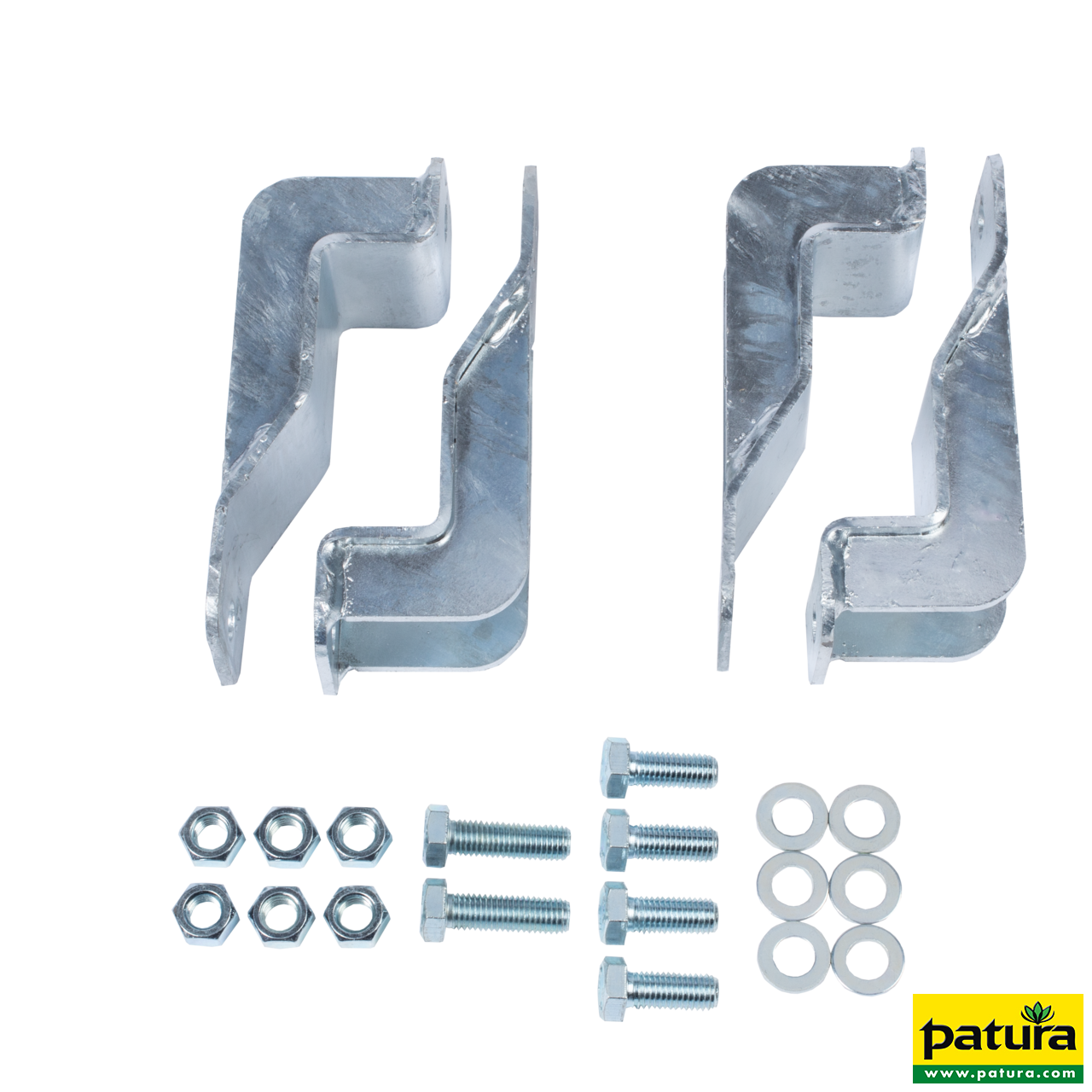 Halter für Schwingbürste MINI für Pfosten 90 x 90 mm