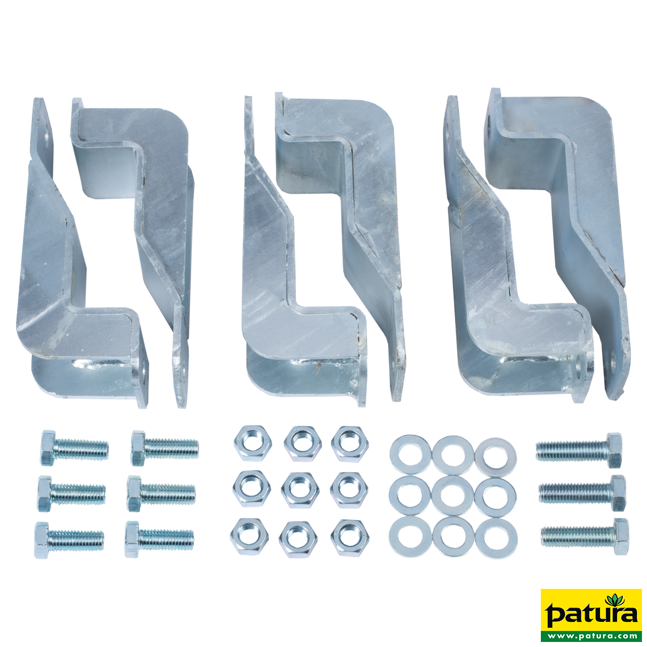 Halter für Schwingbürste MIDI und MAXI für Pfosten 90 x 90 mm