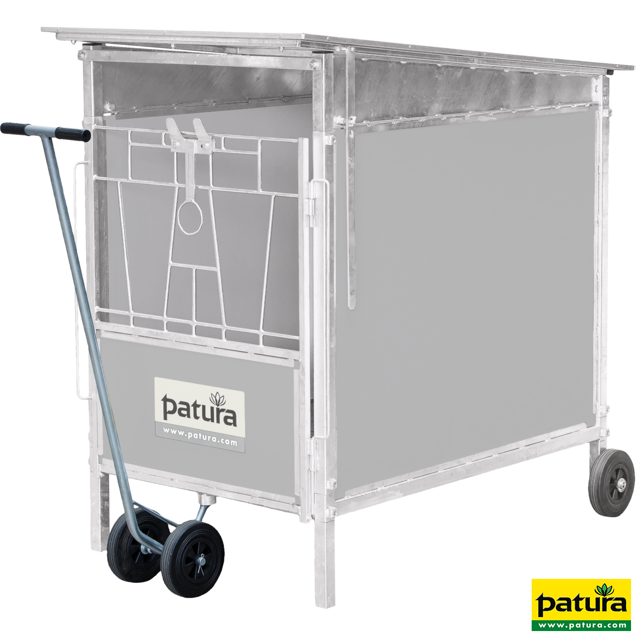 Transporträder mit Deichsel für Kälber-Auto