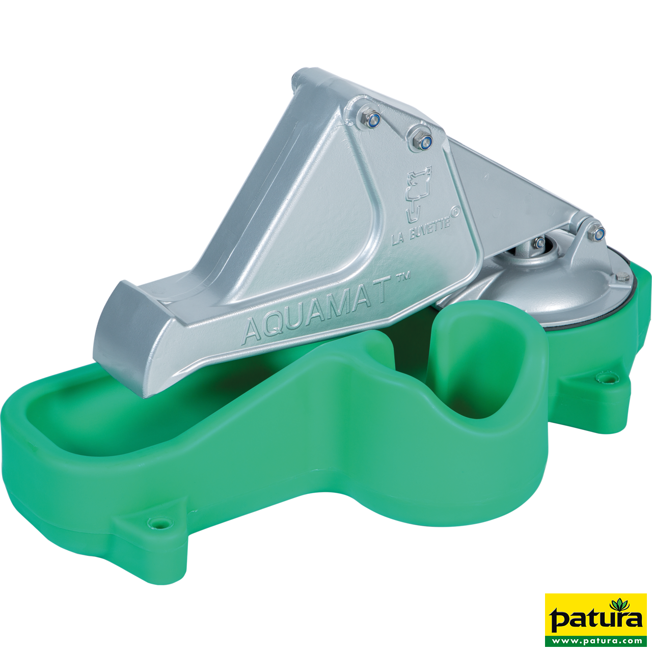 Membran-Weidepumpe, Aquamat Mutterkuh inkl. Schlauchanschluss-Stutzen 1" und