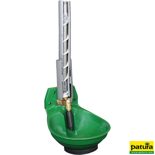 Rohrventil-Becken Mod. 12P-HK, heizbar mit 3/4" Messingventil