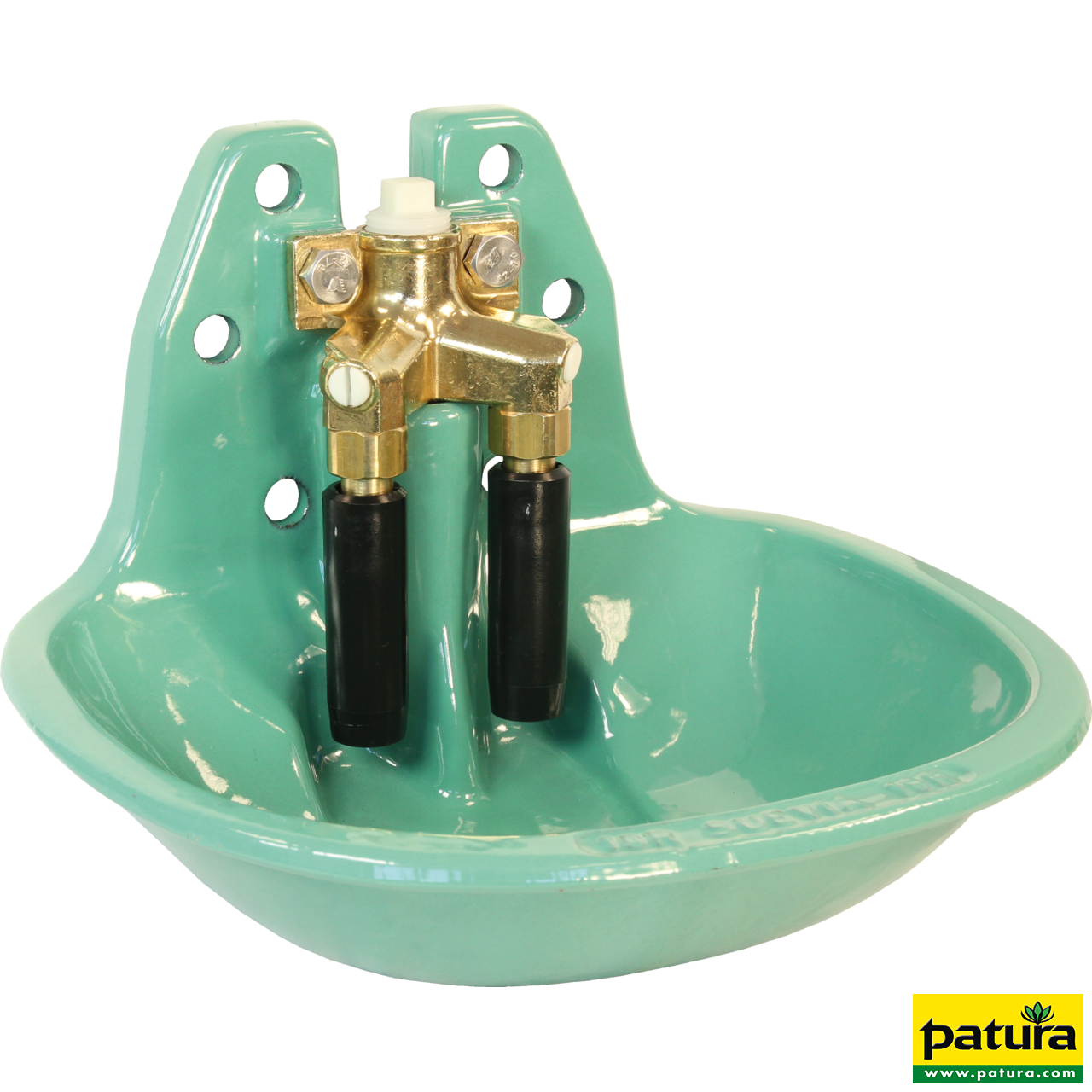 Doppel-Rohrventil-Becken Mod. 19R mit 3/4" Messingventil