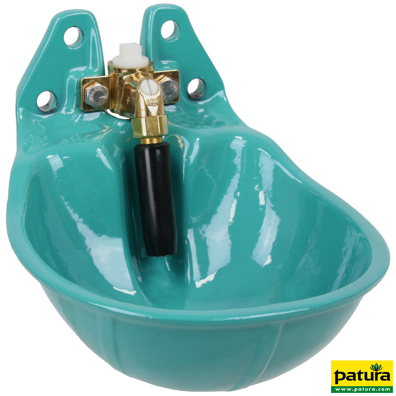 Rohrventil-Becken Mod. 25R mit 3/4" Messingventil
