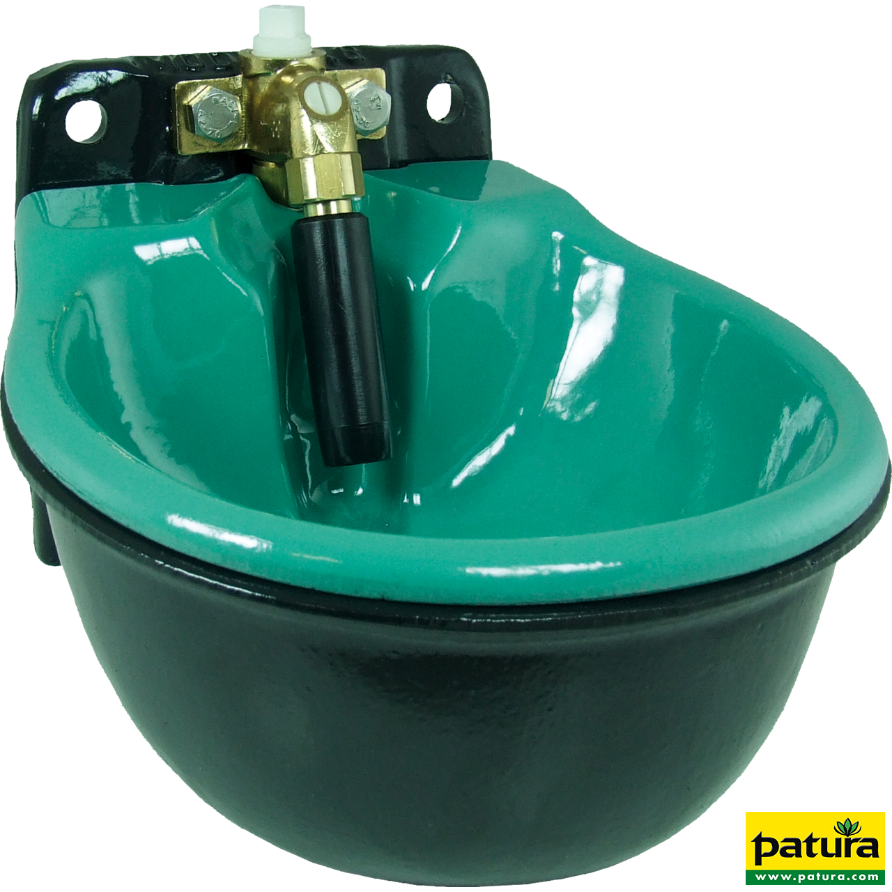 Rohrventil-Becken Mod. 46 mit 3/4" Messingventil, heizbar