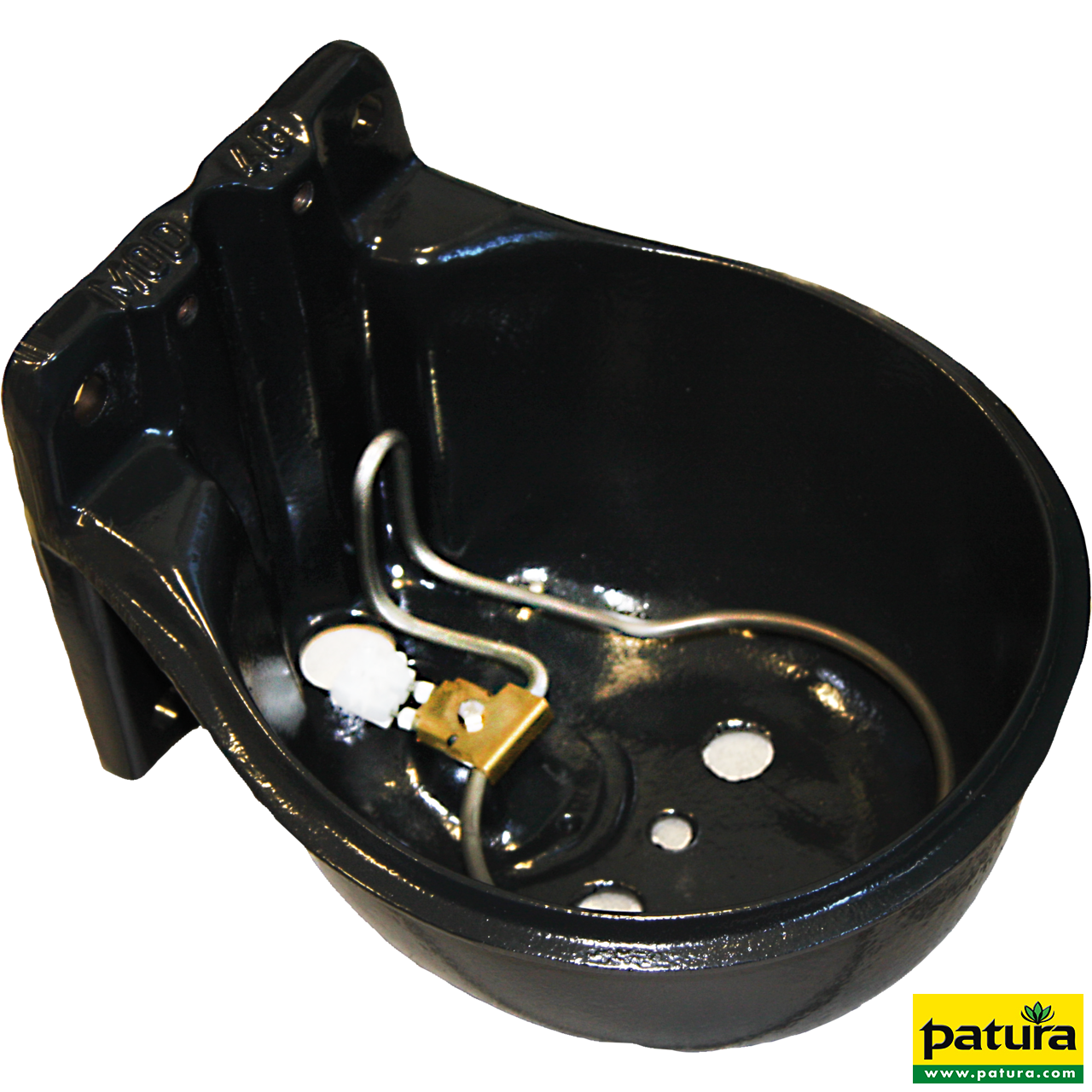 Rohrventil-Becken Mod. 46 3/4" mit 3/4" Edelstahlventil, heizbar