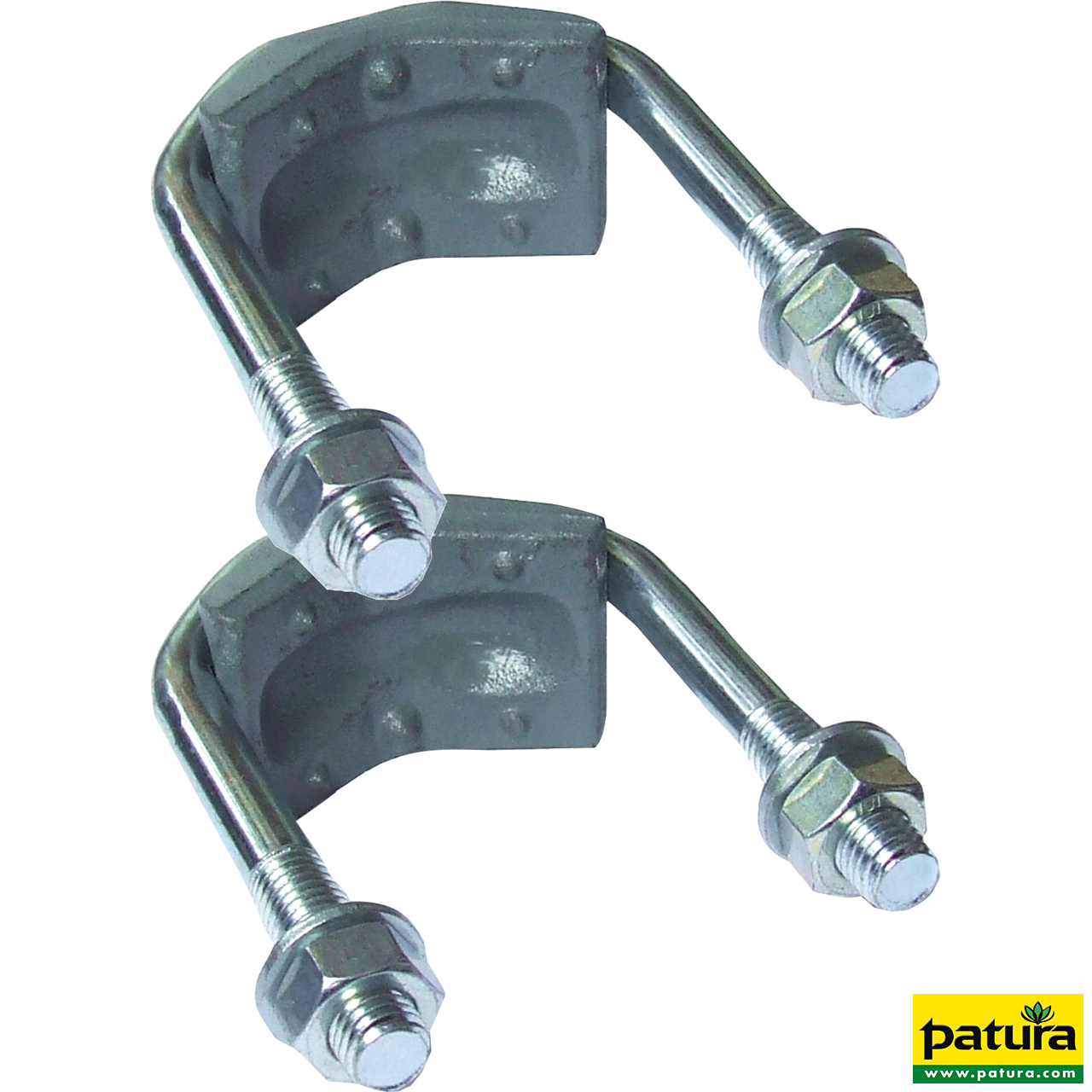 Befestigungsbügel für Pfosten 1 1/4" - 2", (Set mit 2 Stück)