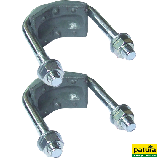 Befestigungsbügel für Pfosten 1 1/4" - 2", (Set mit 2 Stück)