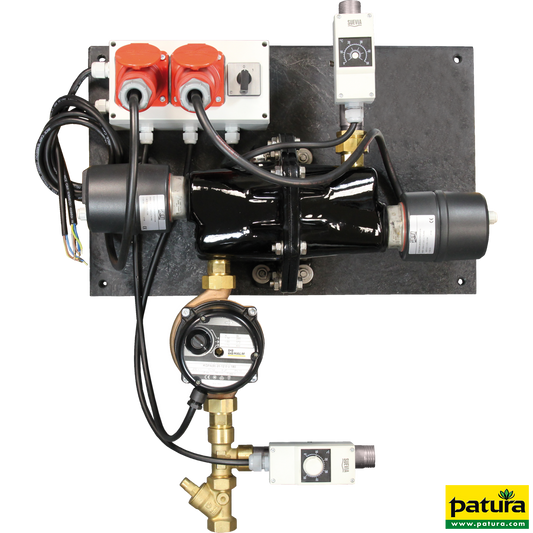 Umlaufheizsystem Mod. 312, 6000W/400V, mit Thermostat und Umlaufpumpe