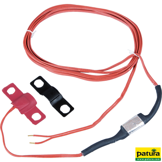 Ventil-Heizung 24 V, 5 W mit Thermostat, Kabel 3 m