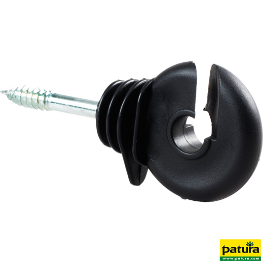 Ringisolator Compact mit Holzgewinde (25 Stück / Pack)
