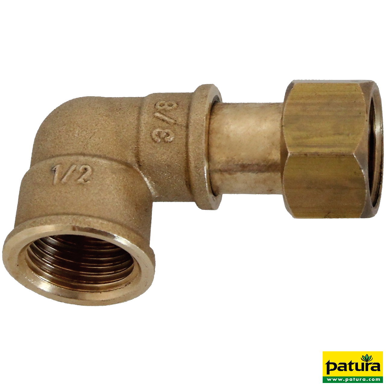Winkelverschraubung 1/2" x 1/2" IG