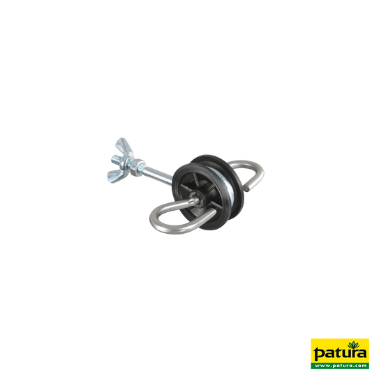 Torgriffisolator Gewinde M6, 2 Edelstahlösen (4 Stück / Pack)