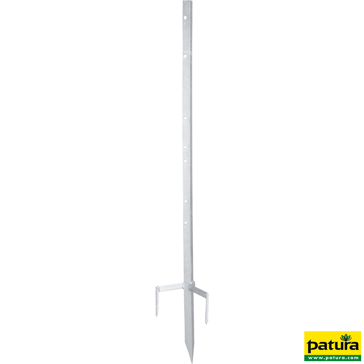 Metalleckpfahl Super, für mobile Zäune bis 0,90 m Höhe