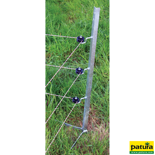 Metalleckpfahl Super, für mobile Zäune bis 0,90 m Höhe