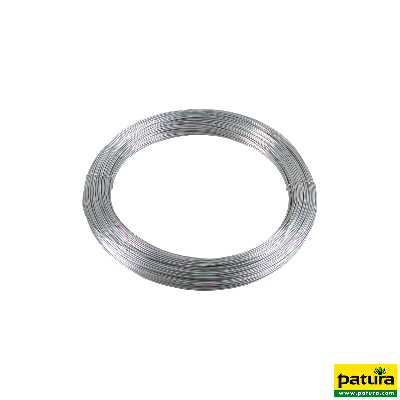 Glattdraht 1,8 mm, verzinkt, 5 kg Ring mit  ca. 250 m