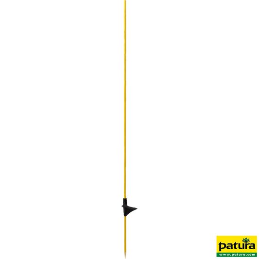 Glasfiberpfahl 1,15 m, mit Trittstufe d=10mm (10 Stück / Pack)