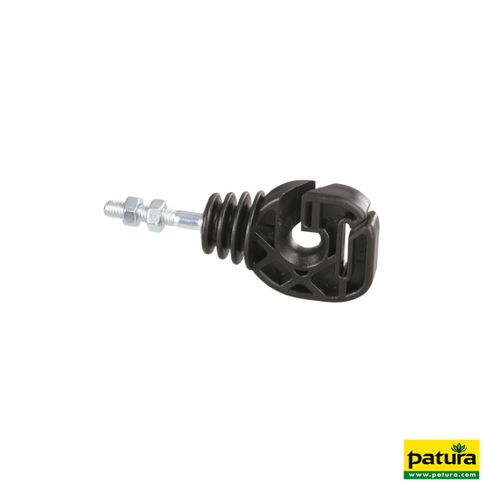 Seil / Bandisolator, Gewinde M6, für Seil und Band bis 20 mm (25 Stück/Pack)