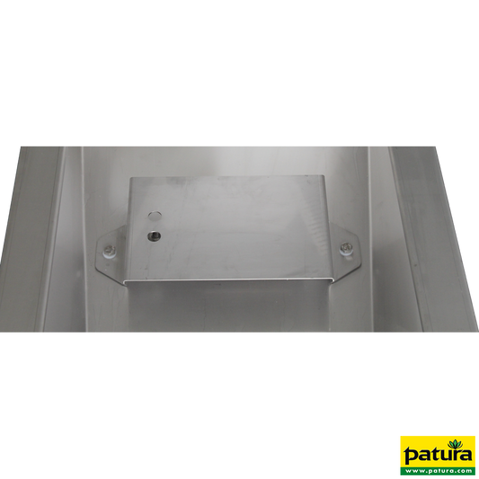 Schnellablauf-Trog 2,30 m (160 l) Modell 6223 für Wandmontage, Edelstahl