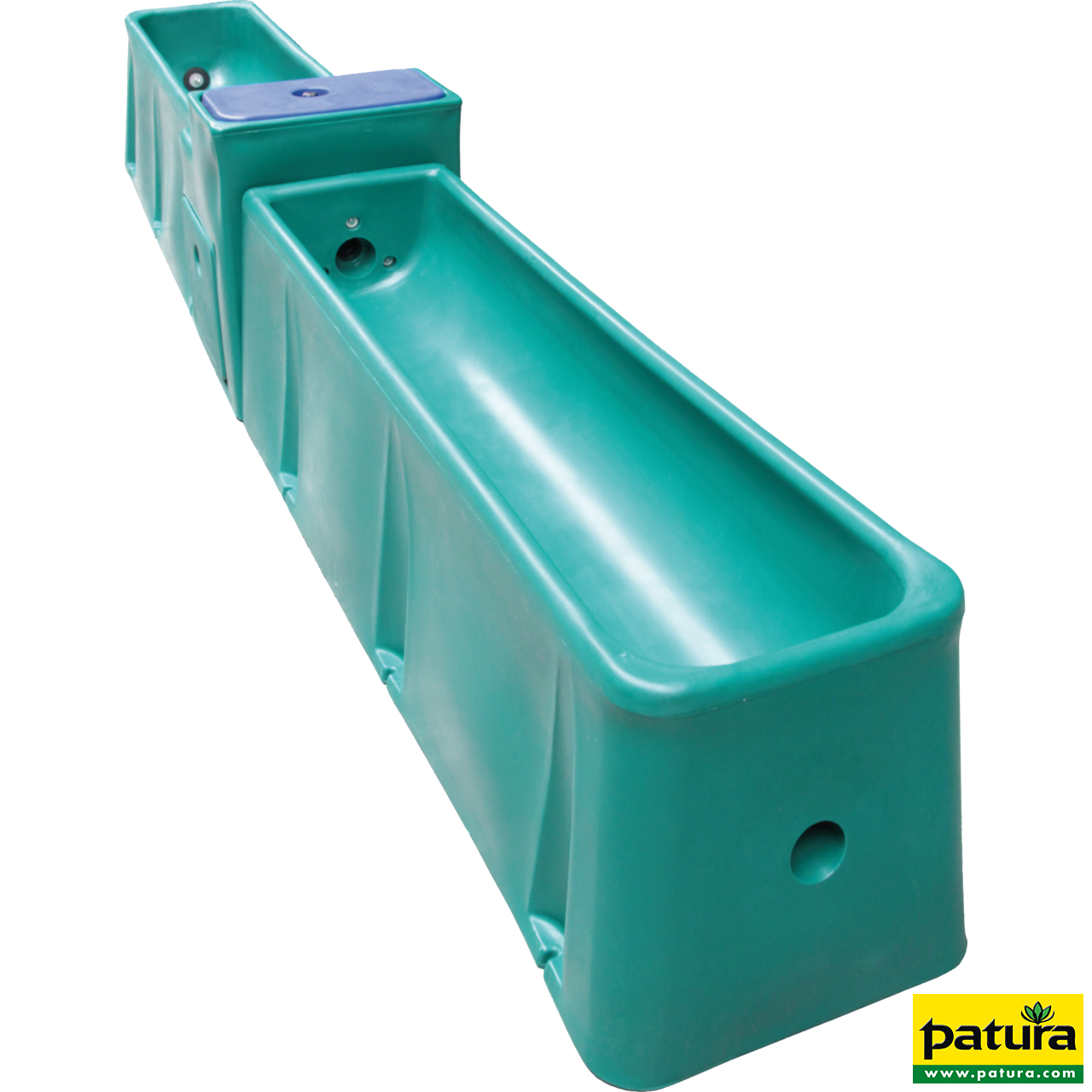 Thermo-Tränkwanne Mod. 6543 Länge 4.3 m, Maxiflow-Schwimmerventil