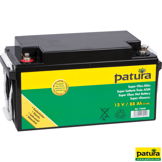 Super-Vlies-Akku 12 V / 88 Ah C100 wartungsfreie Vliesbatterie