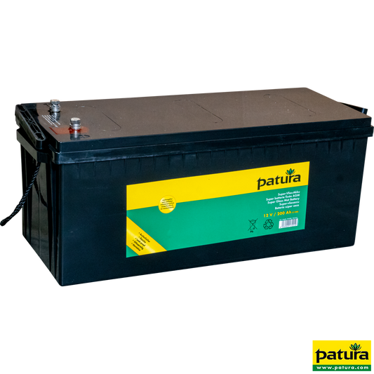 Super-Vlies-Akku 12 V / 200 Ah C100 wartungsfreie Vliesbatterie