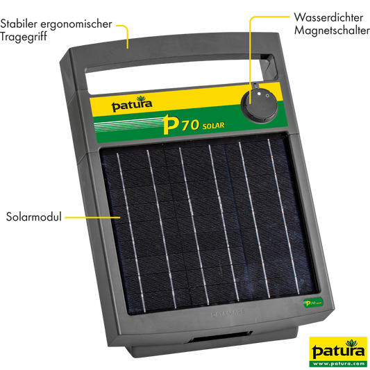 P70 Solar, Weidezaun-Gerät