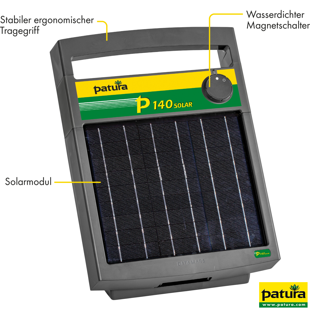 P140 Solar, Weidezaun-Gerät