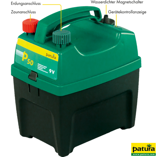 P50, Weidezaun-Gerät für 9 V Batterie