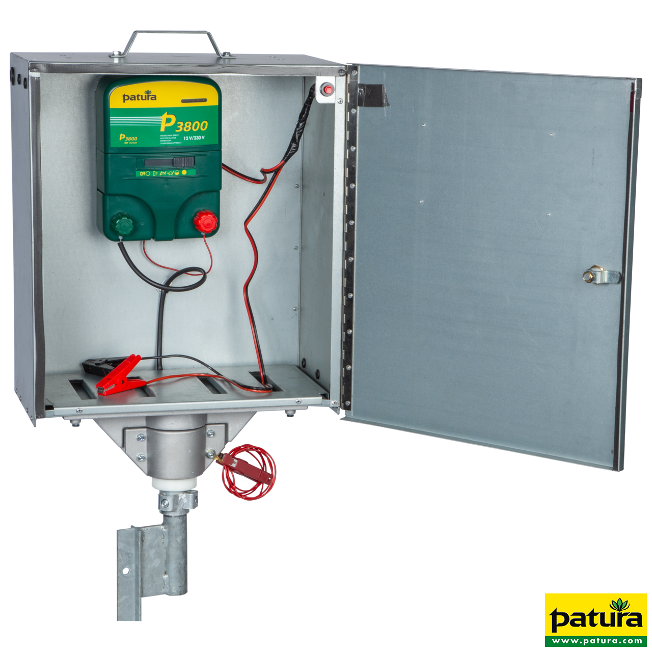 P3800, Multifunktions-Gerät, 230V/12V mit elektrifizierter Box und Erdstab