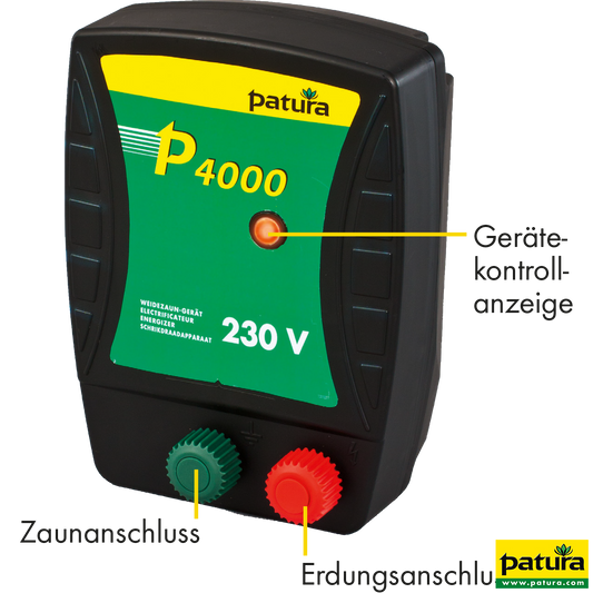 P4000, Weidezaun-Gerät für 230 V Netzanschluss