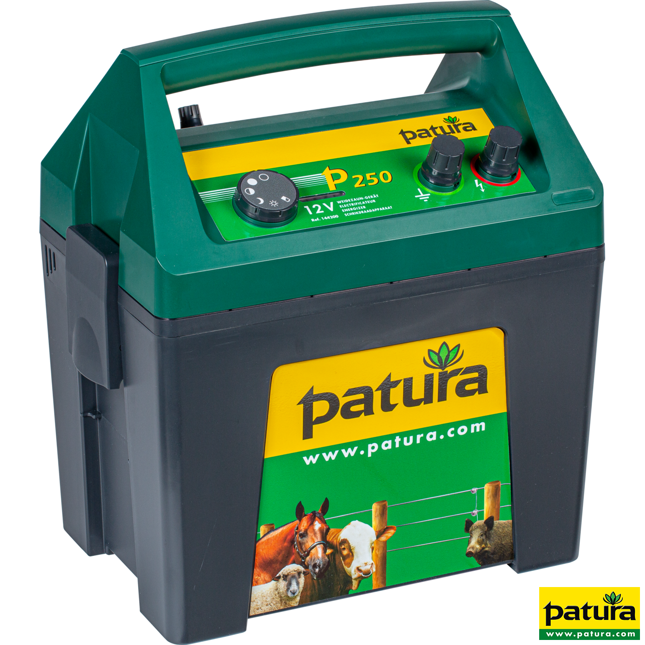 MaxiBox P250, Weidezaun-Gerät für 12 V Akku
