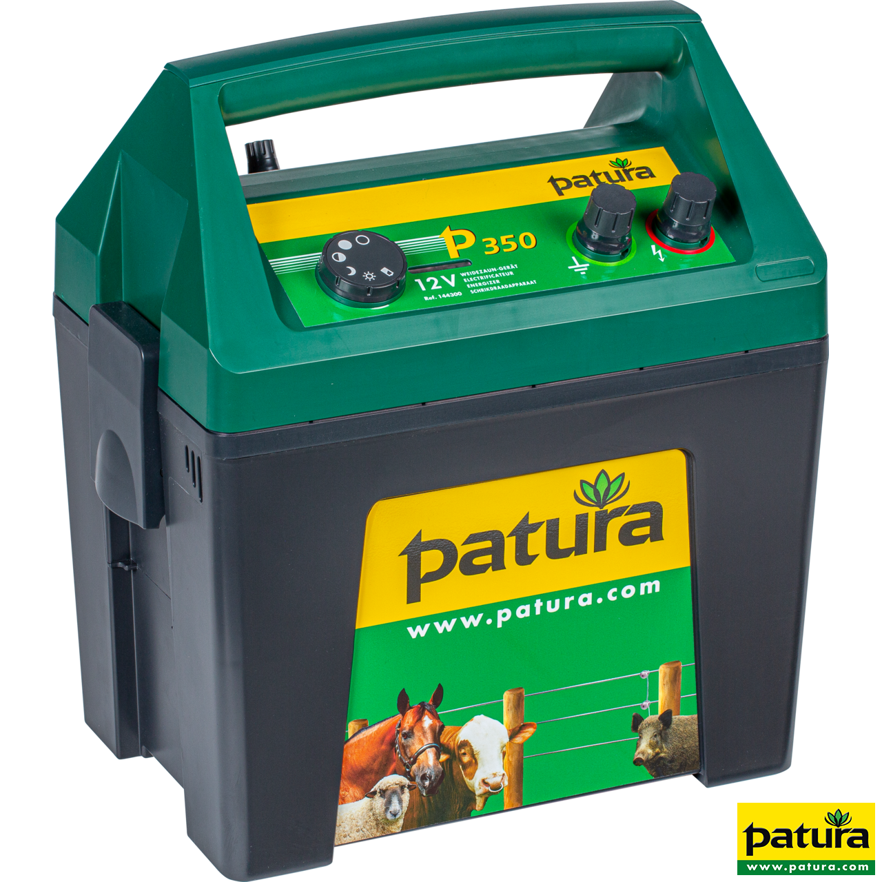 MaxiBox P350, Weidezaun-Gerät für 12 V Akku