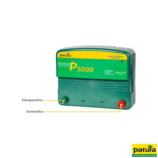 P5000, Weidezaun-Kombigerät, 230V/12V mit MaxiPuls-Technologie