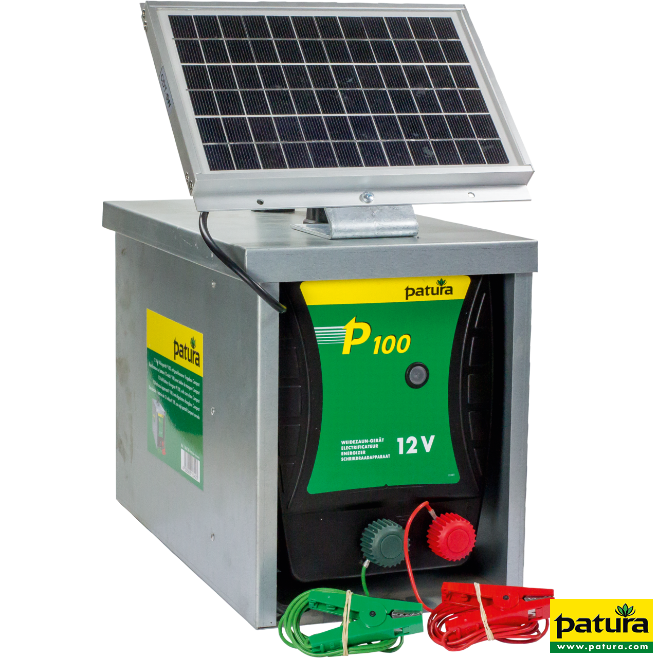 Komplettset P100 mit Solarmodul 5 W und Tragebox Compact