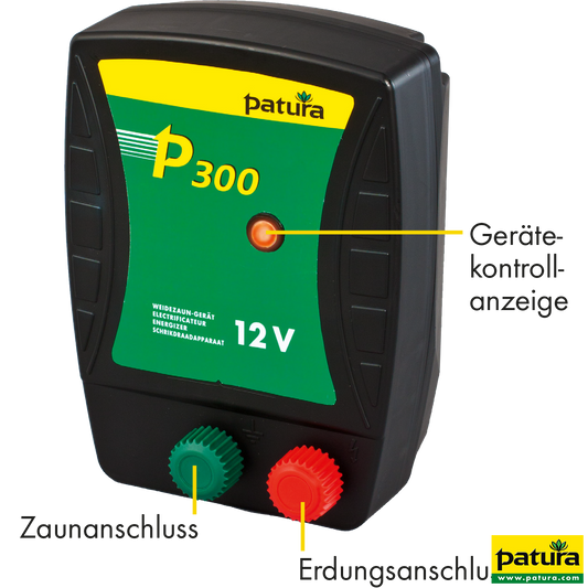 P300, Weidezaun-Gerät für 12 V Akku
