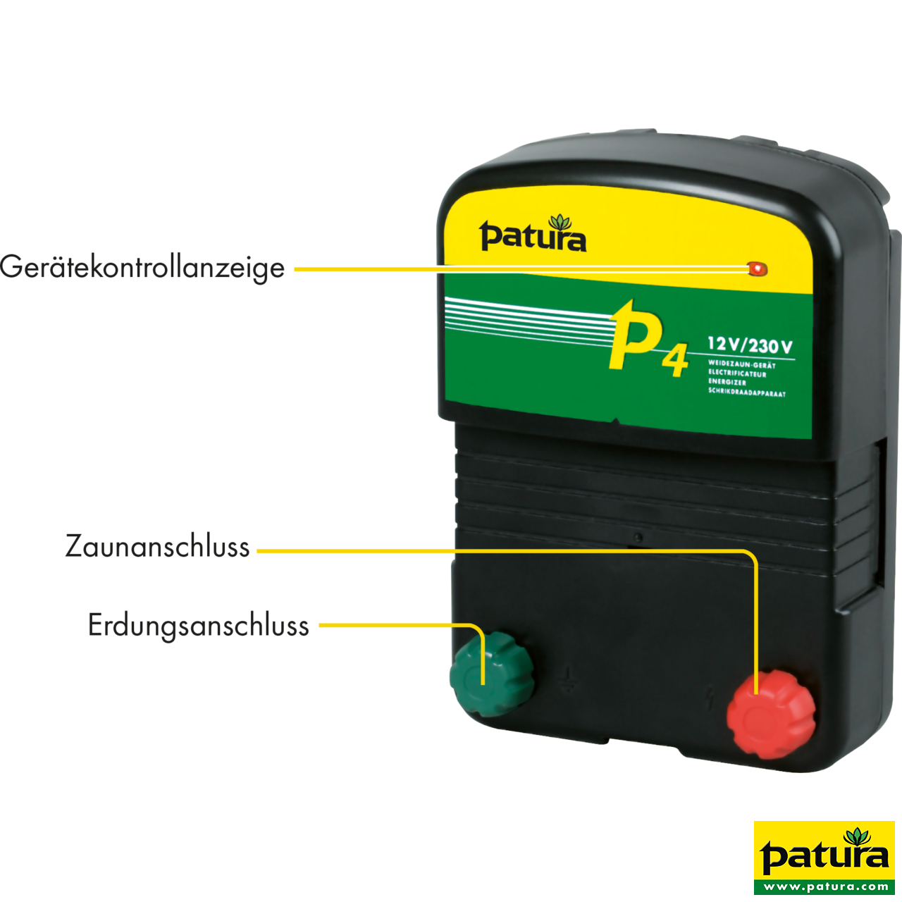 P4, Weidezaun-Kombigerät, 230V/12V