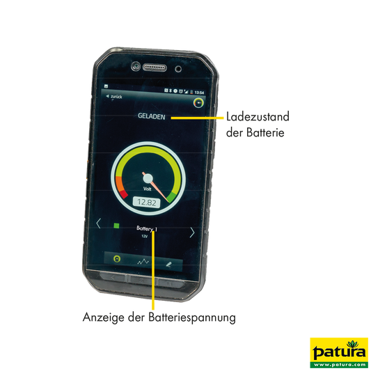 Battery-Guard zur Batteriekontrolle per Smartphone